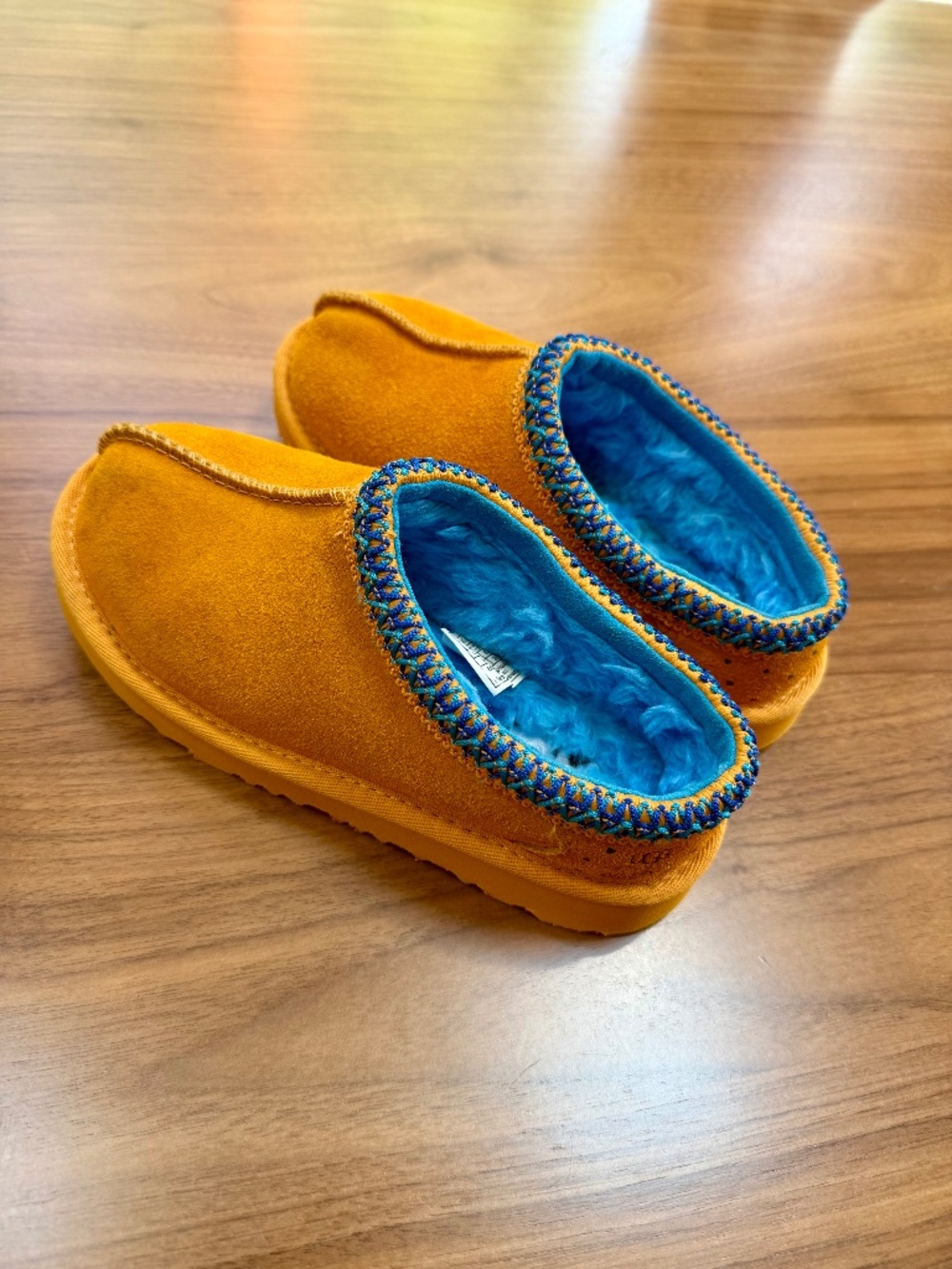 🔥 RARE UGG x Sesame Street Cookie Monster Tasman II Slippers Kids Size 13